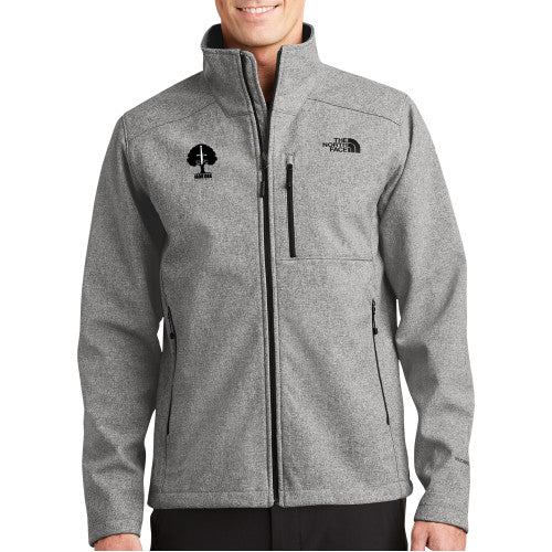 The North Face Grey Heather Apex Barrier Softshell Jacket