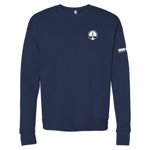 Bella + Canvas Navy Fleece Crew