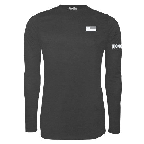 Under Armour Carbon Heather Long Sleeve Tech Tee