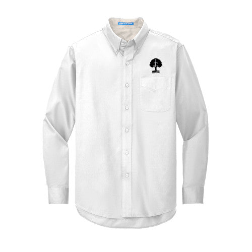 Twill Button Down Long Sleeve
