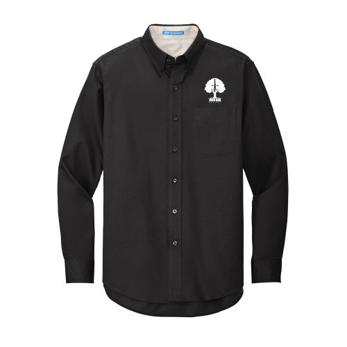 Twill Button Down Long Sleeve