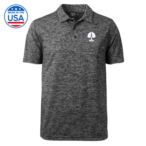 Honeycomb Jacquard Polo