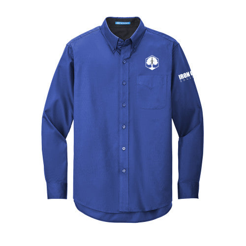 Twill Button Down Long Sleeve