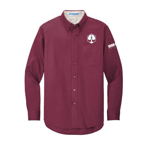 Twill Button Down Long Sleeve