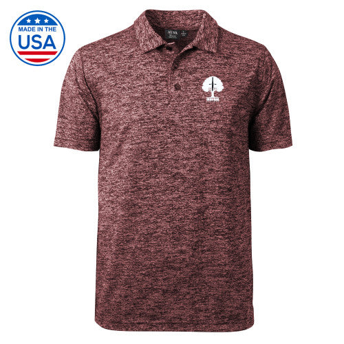 Honeycomb Jacquard Polo