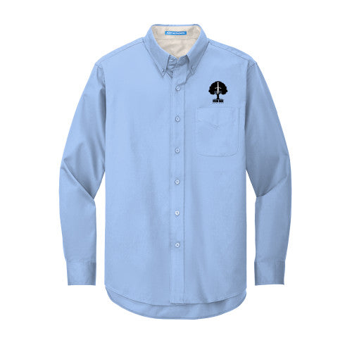 Twill Button Down Long Sleeve