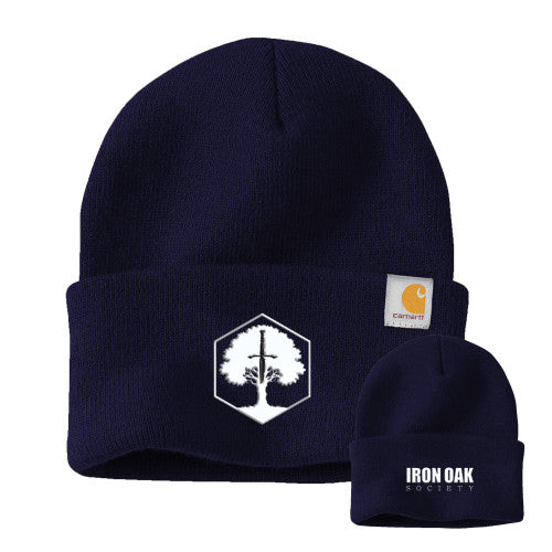 Carhartt Navy Knit Beanie w/Cuff
